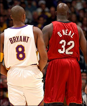 kobe et o'neal