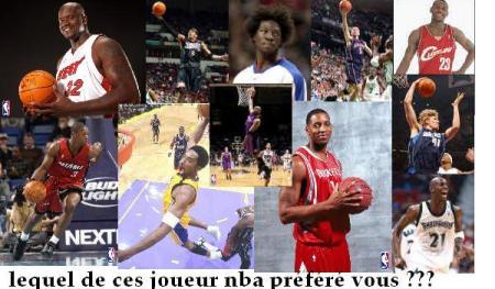 lequel de ces joueur nba préféré vs ?